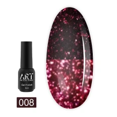 Гель лак ART In Detail Flash светоотражающий 6 мл (008)