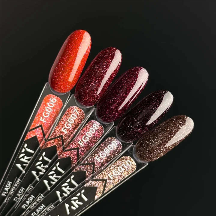 Гель лак ART In Detail Flash светоотражающий 6 мл (009)