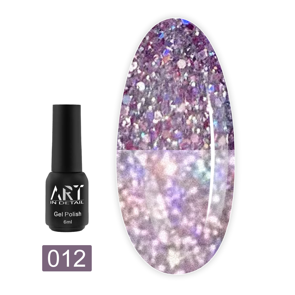 Гель-лак ART In Detail Flash світловідбивний 6 мл (012)
