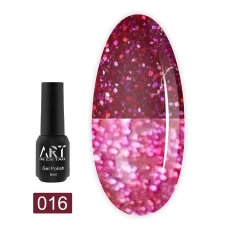 Гель лак ART In Detail Flash светоотражающий 6 мл (016)