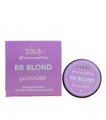 Пудра Viktorina Vika осветительная фиолетовая для бровей Zola BB Blond 10 г