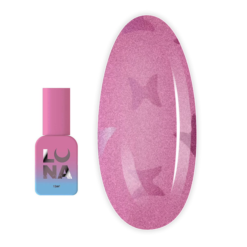 Топ для гель лака LunaMoon Top Butterfly Pink 13 мл