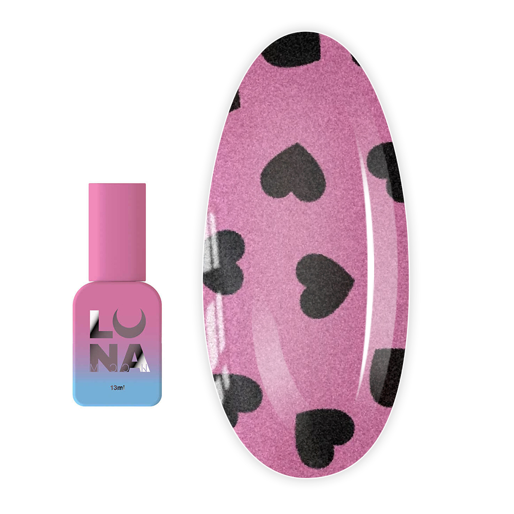 Топ для гель лака LunaMoon Top Romantic Black 13 мл