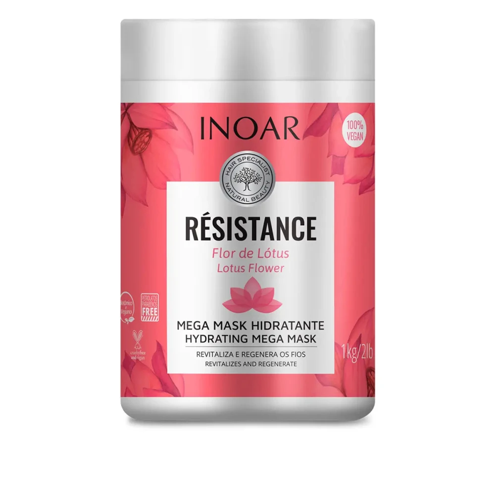 Маска для тонких волос INOAR Лотос 1000 мл