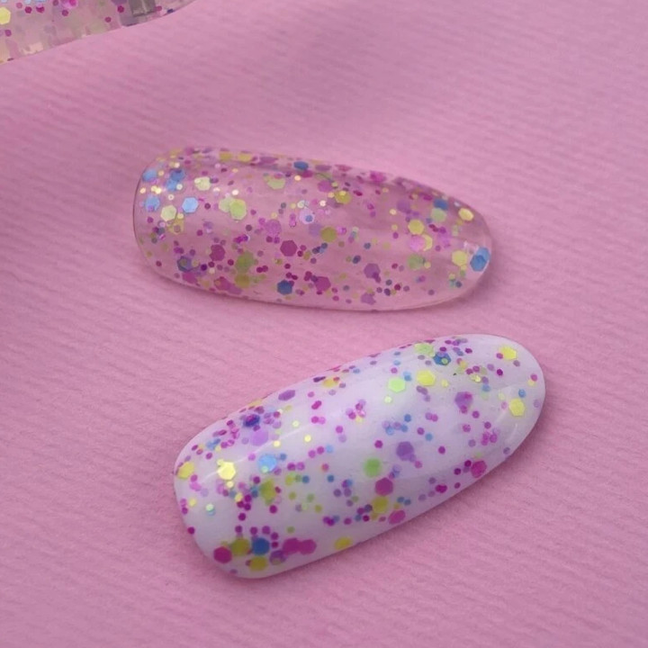 Топ для гель лака LunaMoon Top Confetti 13 мл