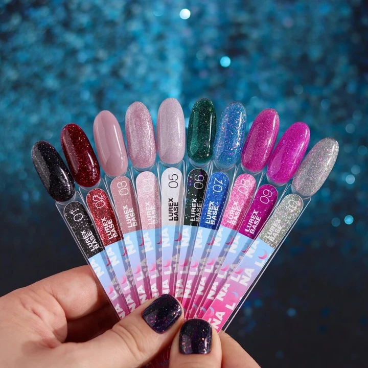 База камуфлирующая LunaMoon Lurex Base 13 мл (04)