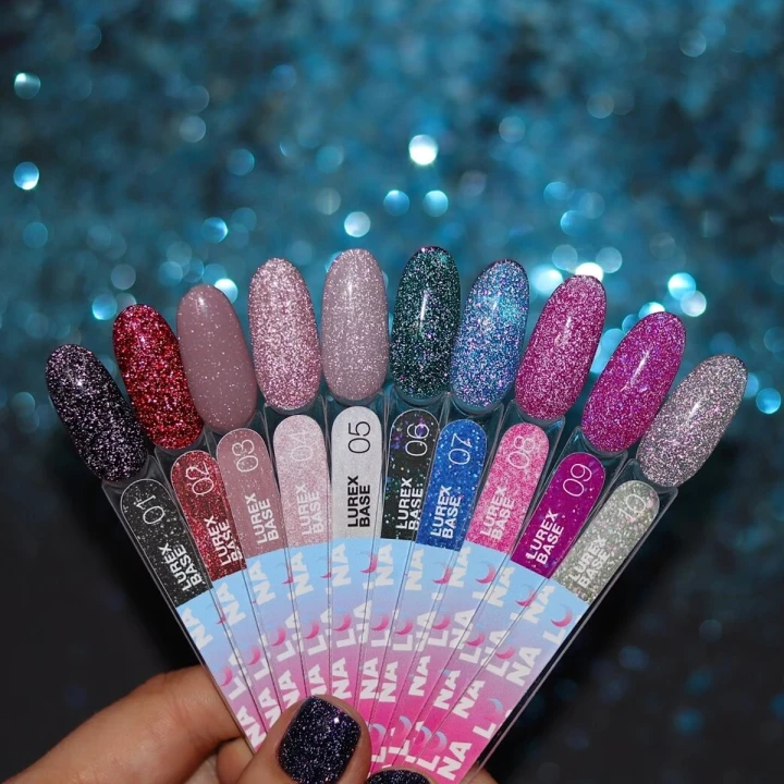 База камуфлирующая LunaMoon Lurex Base 13 мл (05)