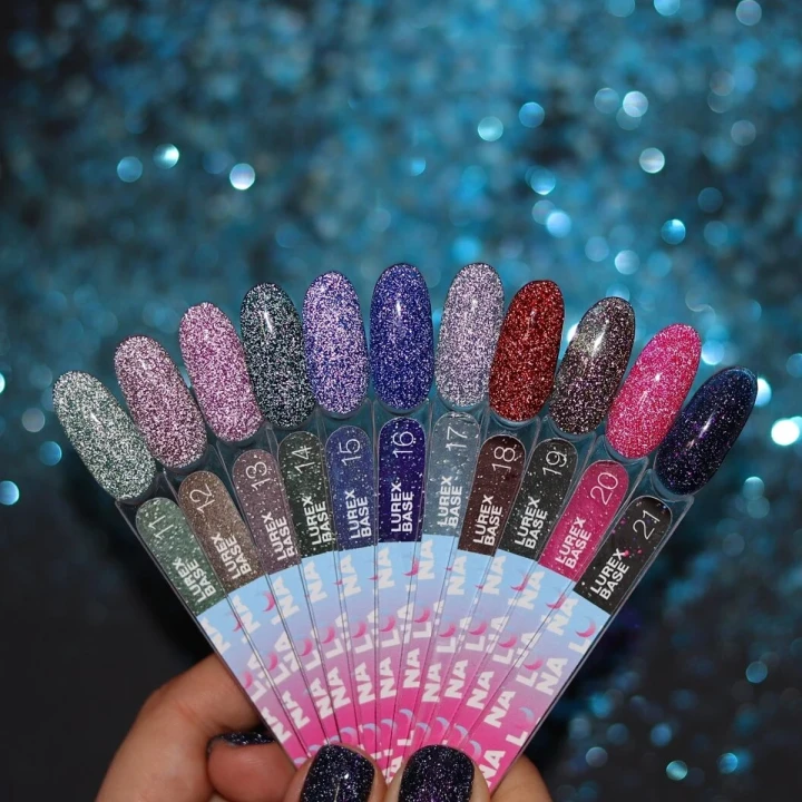 База камуфлирующая LunaMoon Lurex Base 13 мл (19)