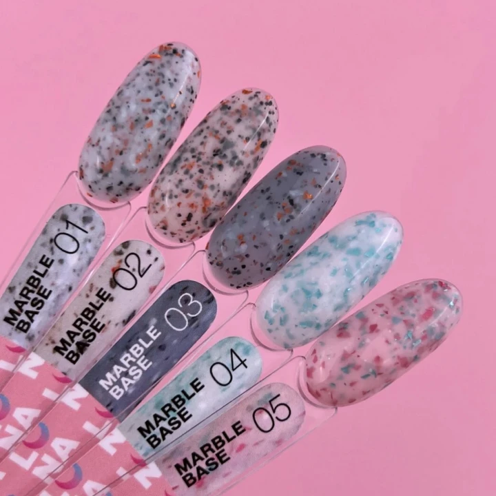 База камуфлирующая LunaMoon Marble Base 13 мл (05)