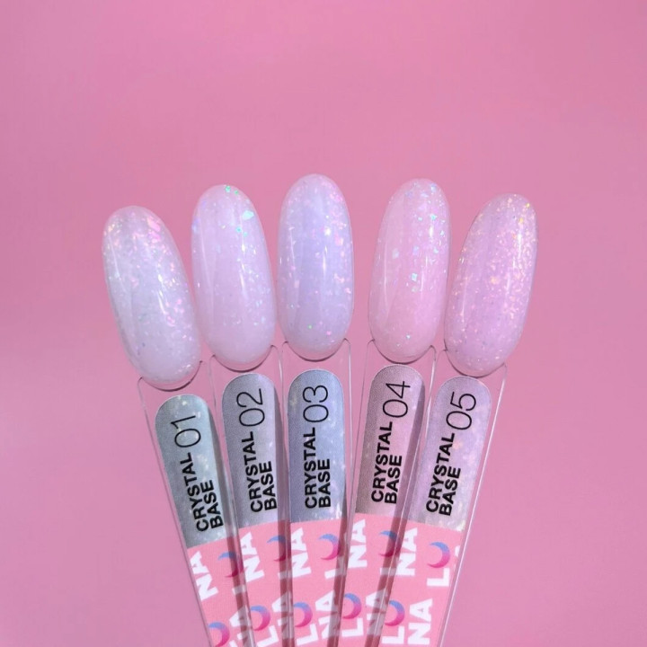 База камуфлирующая LunaMoon Crystal Base 13 мл (02)