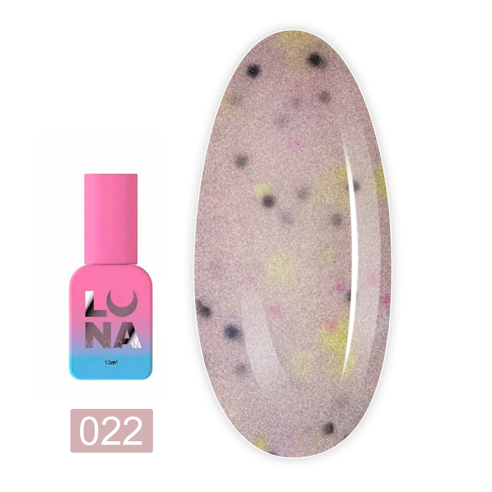 База камуфлирующая LunaMoon Tutti Frutti Base 13 мл (22)