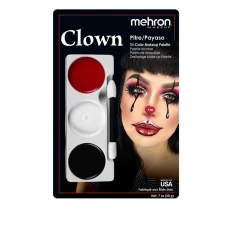 Набор кремового грима MEHRON для образа "Клоун" 20 г