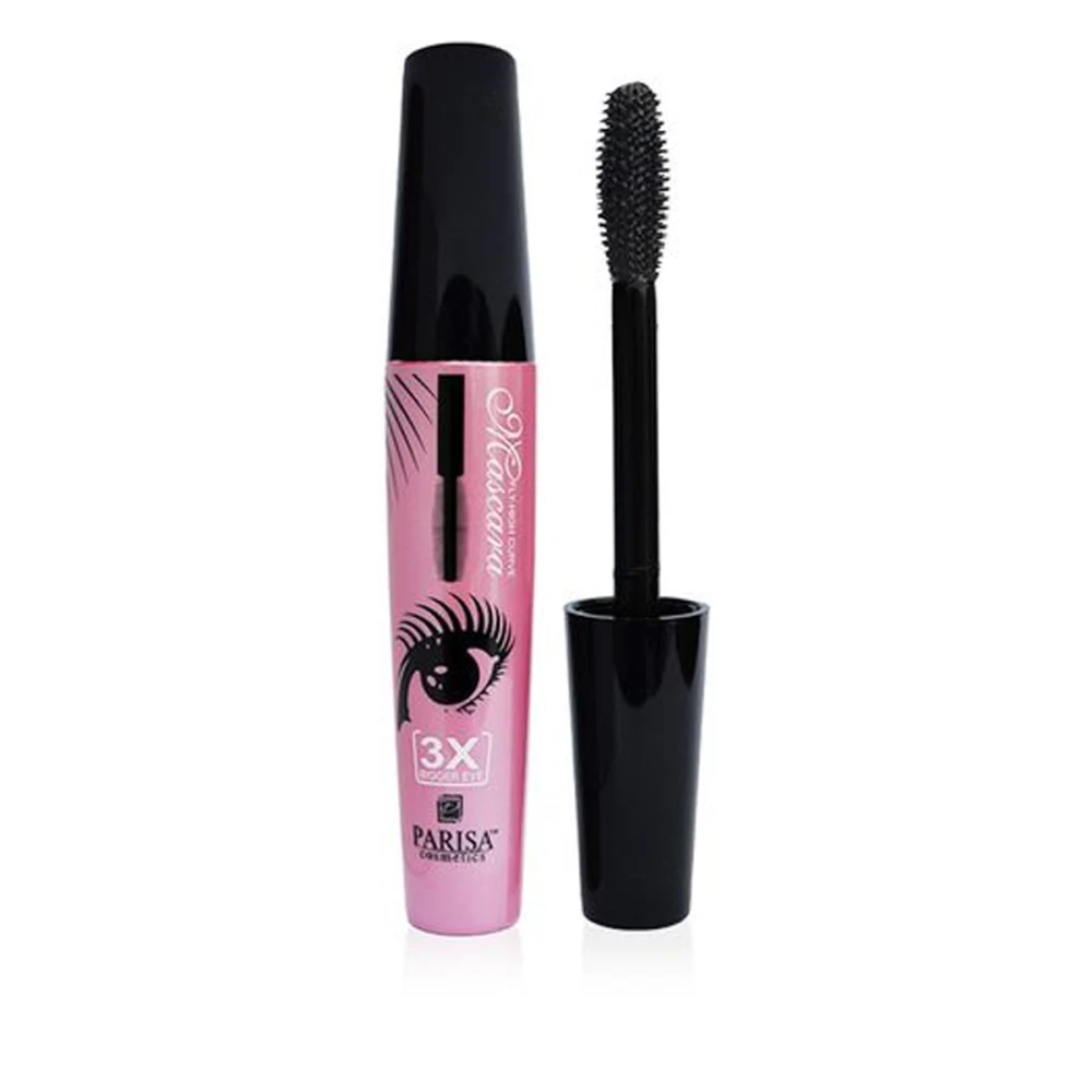Тушь для ресниц Parisa с термоэффектом резиновая щеточка (12 мл)