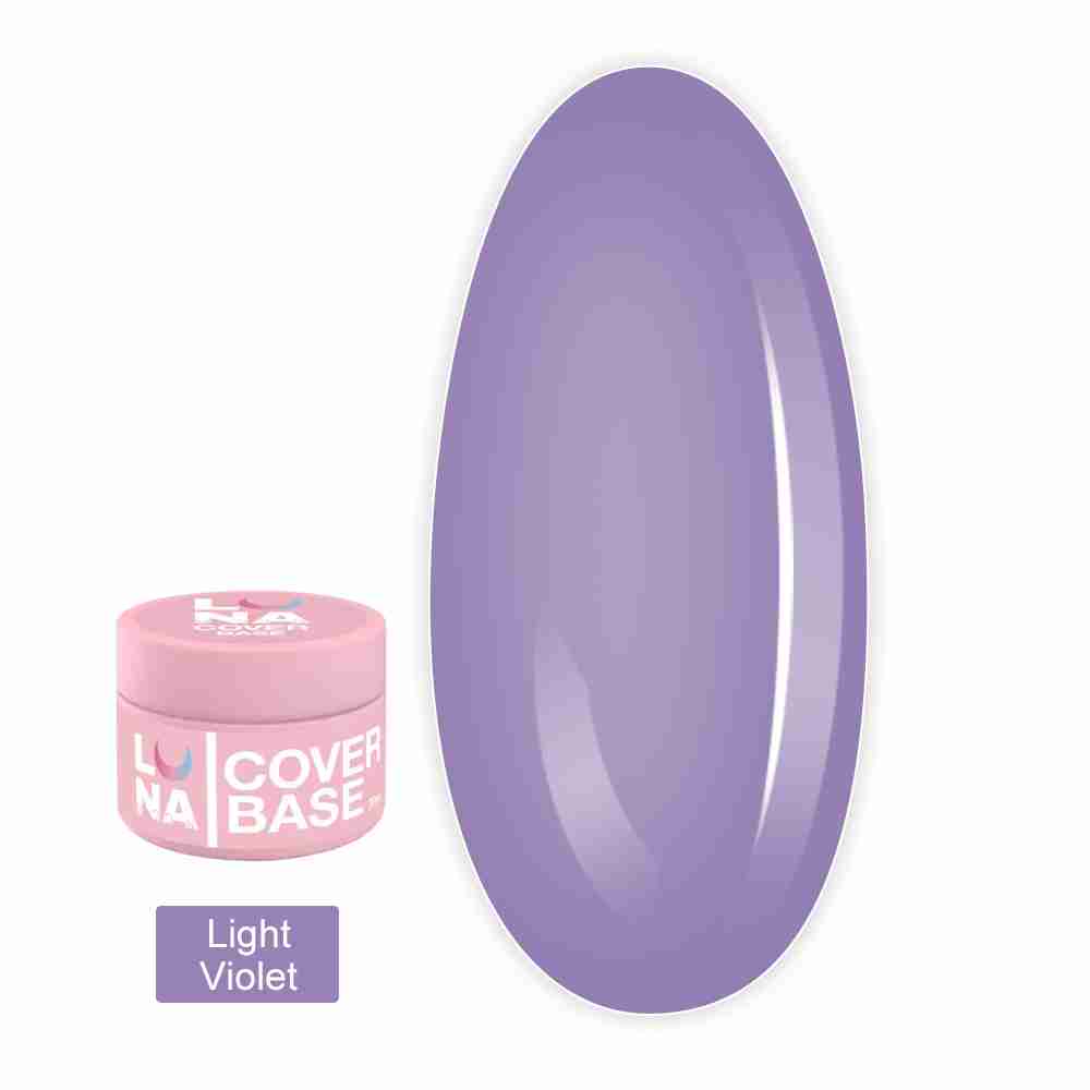 Камуфлирующая база LunaMoon Color Base 30 мл (Light Violet)