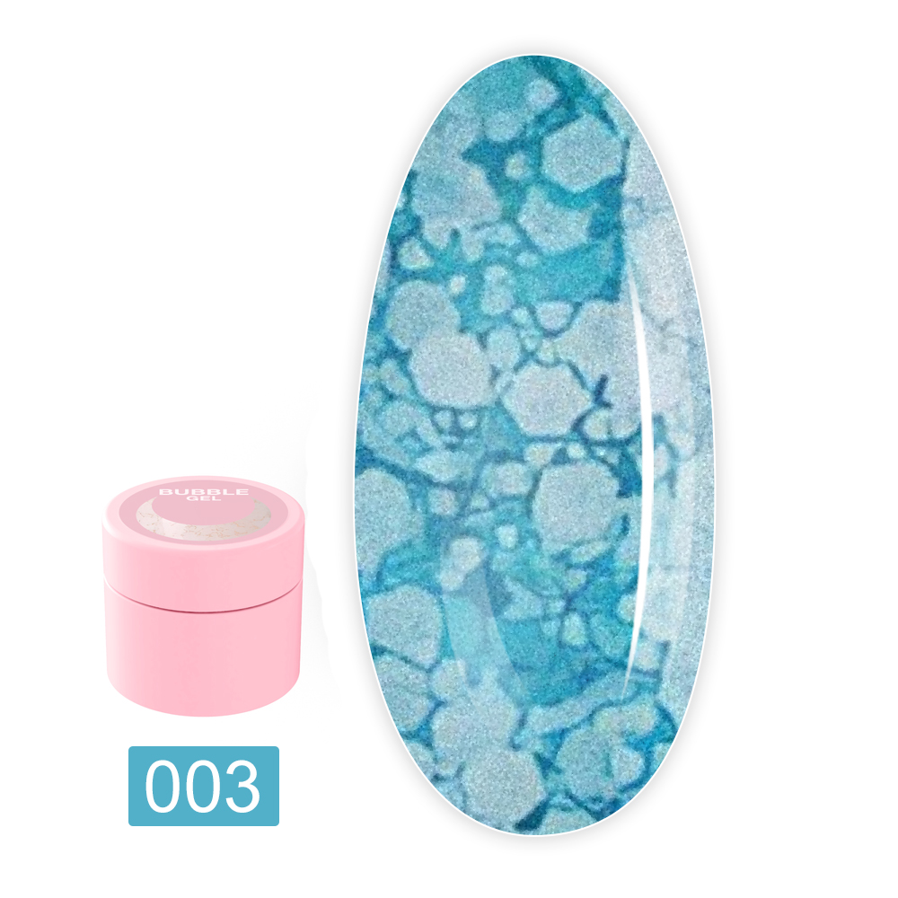 Блесточки для ногтей LunaMoon Bubble Gel 5 мл (03)