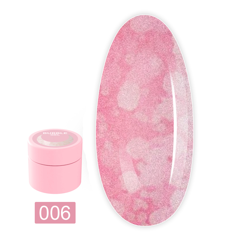 Блесточки для ногтей LunaMoon Bubble Gel 5 мл (06)