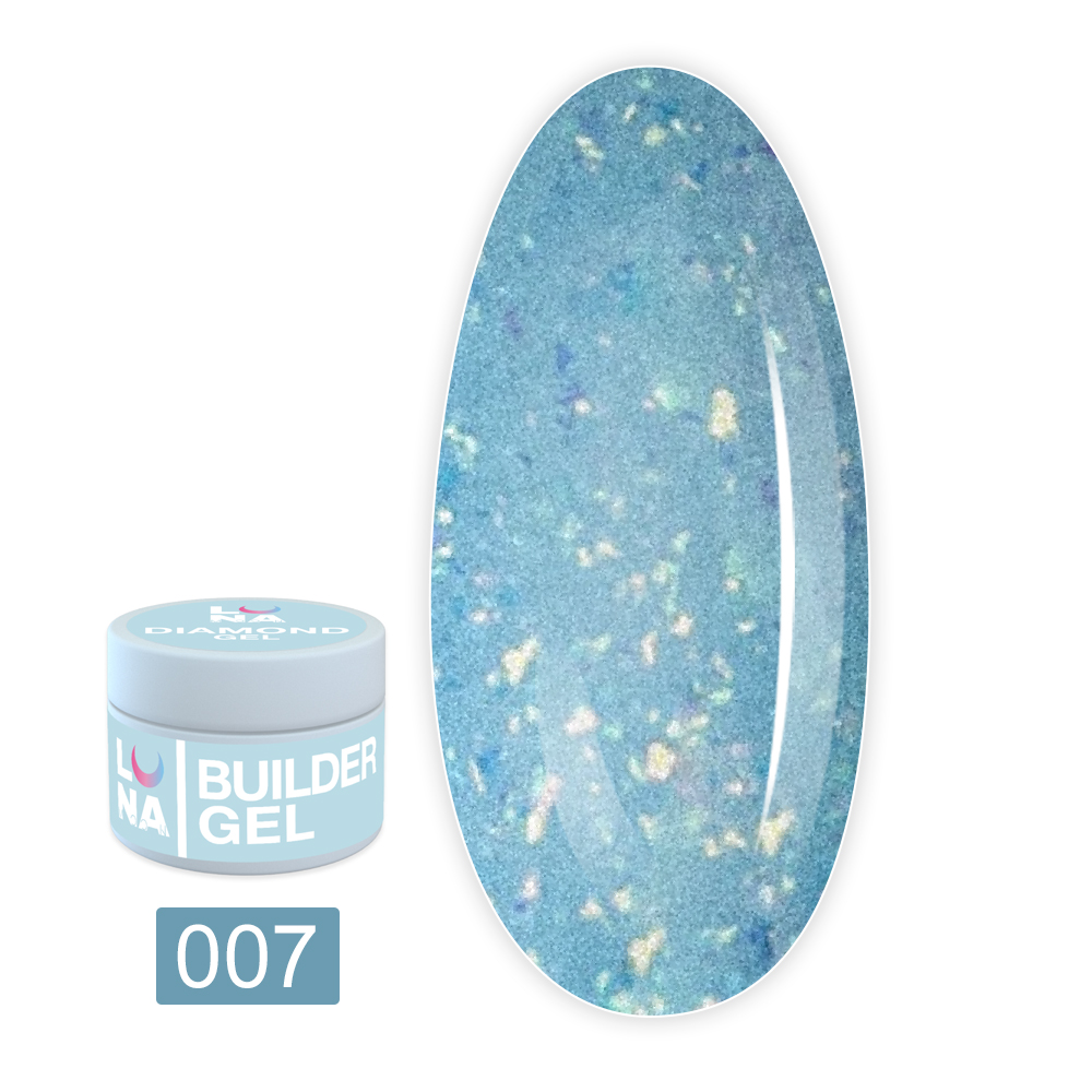 Гель для наращивания LunaMoon Diamond Gel 15 мл (07)