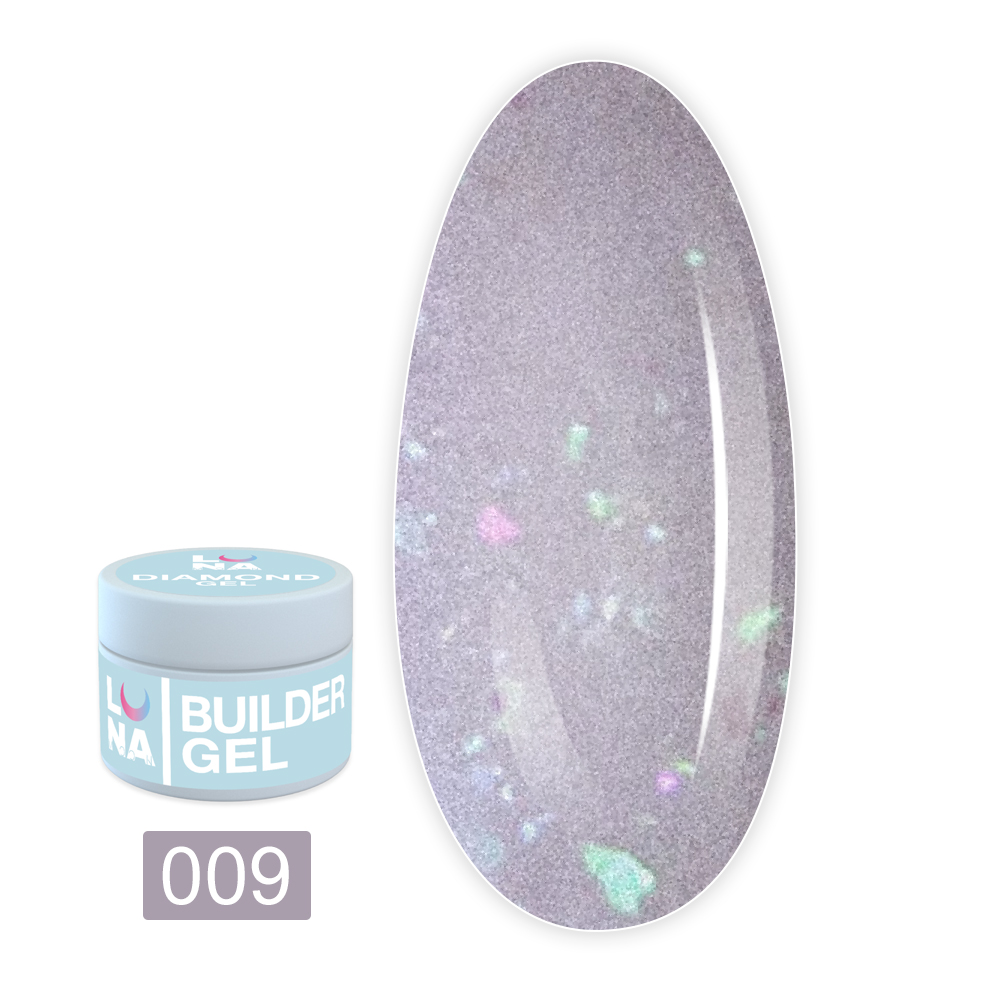 Гель для наращивания LunaMoon Diamond Gel 15 мл (09)