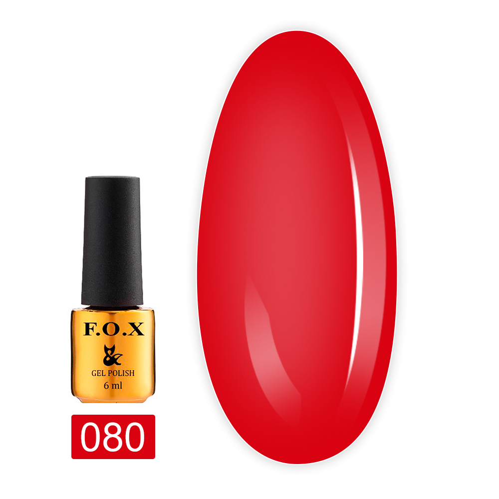Гель лак FOX Gold Pigment 6 мл (080)
