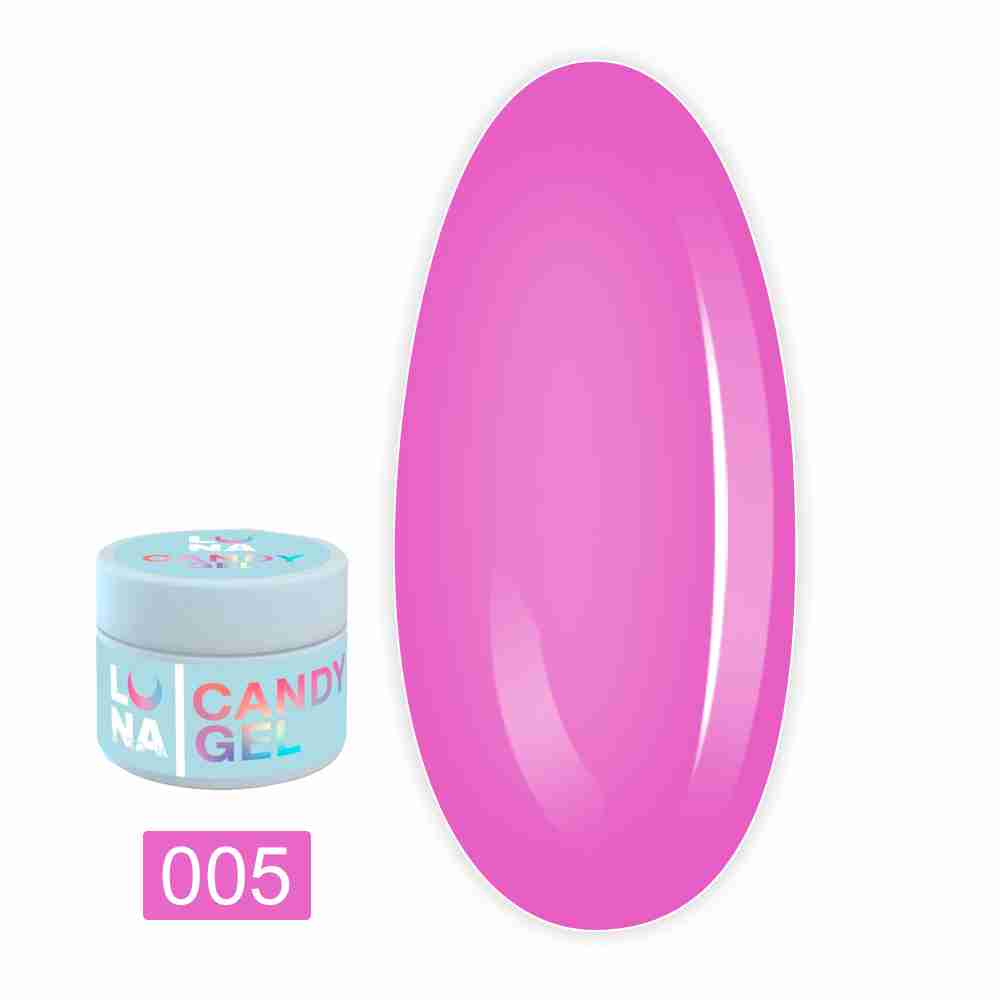 Гель для наращивания LunaMoon Candy Gel 15 мл (05)