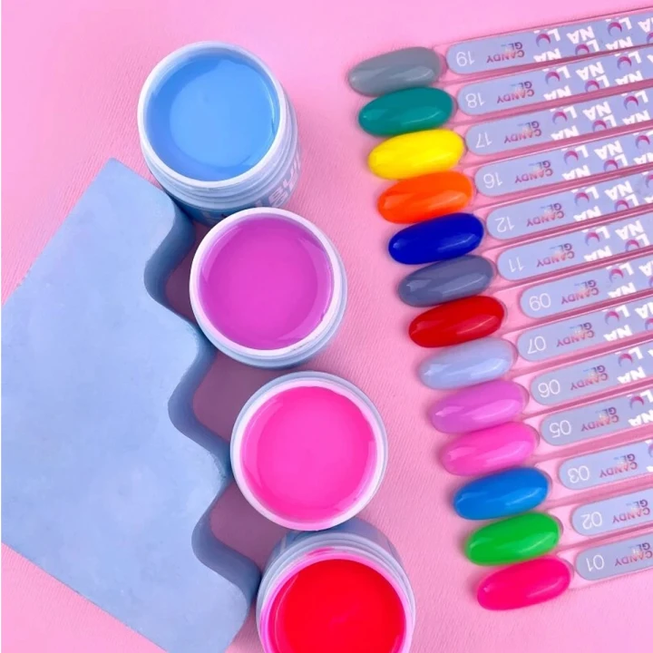 Гель для наращивания LunaMoon Candy Gel 15 мл (07)