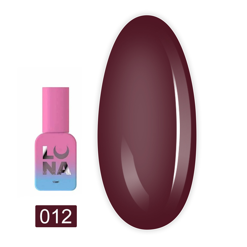 LunaMoon Гель-лак для нігтів LunaMoon 13 мл (Color 012)