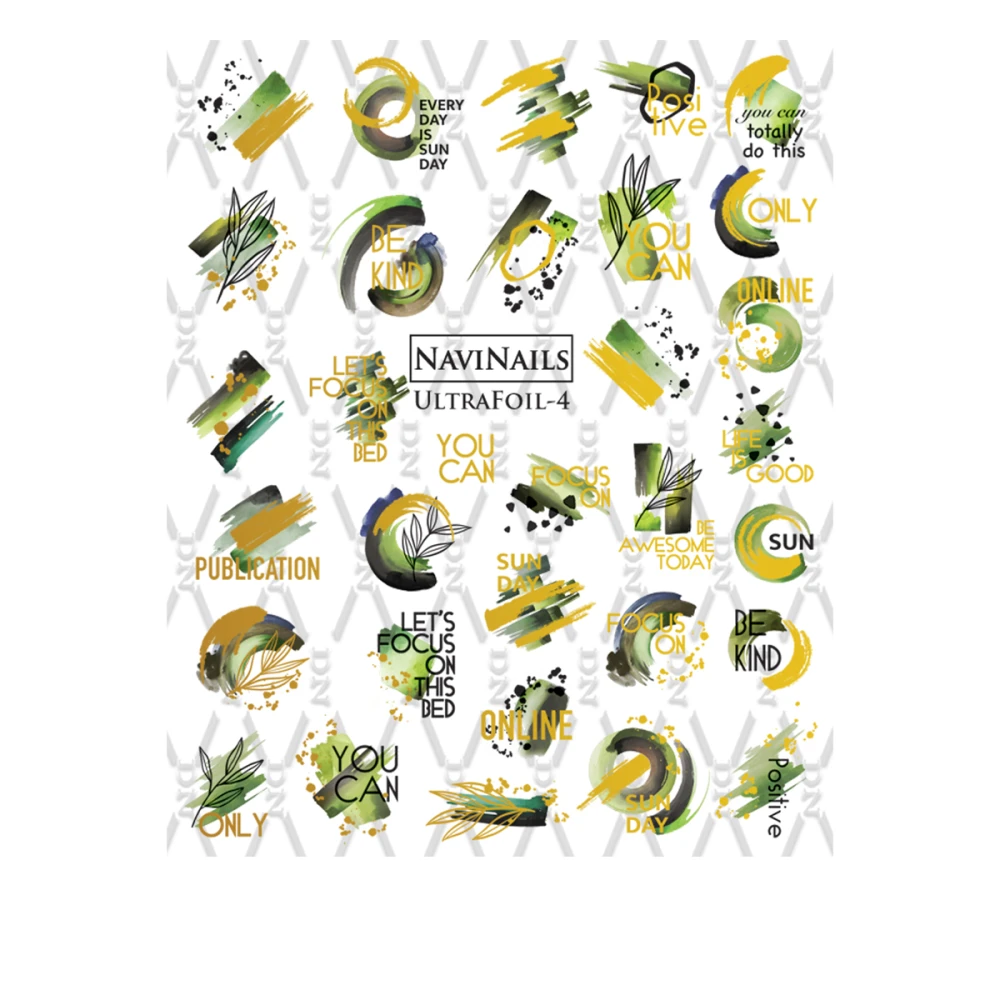 Слайдер DreamNails UltraFoil (004 золото)