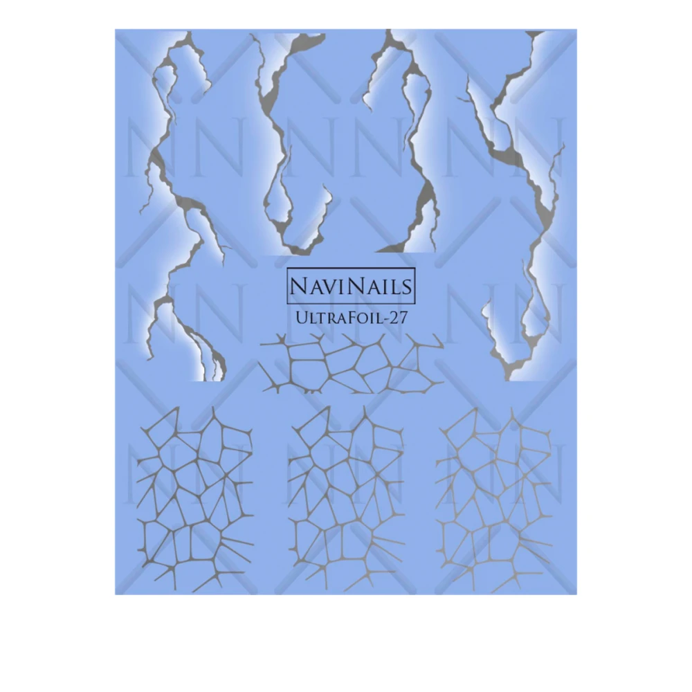Слайдер DreamNails UltraFoil (027 срібло)