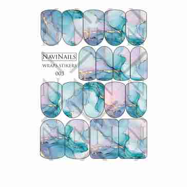 Слайдер-плівка DreamNails Wraps Stikers (WS-003)