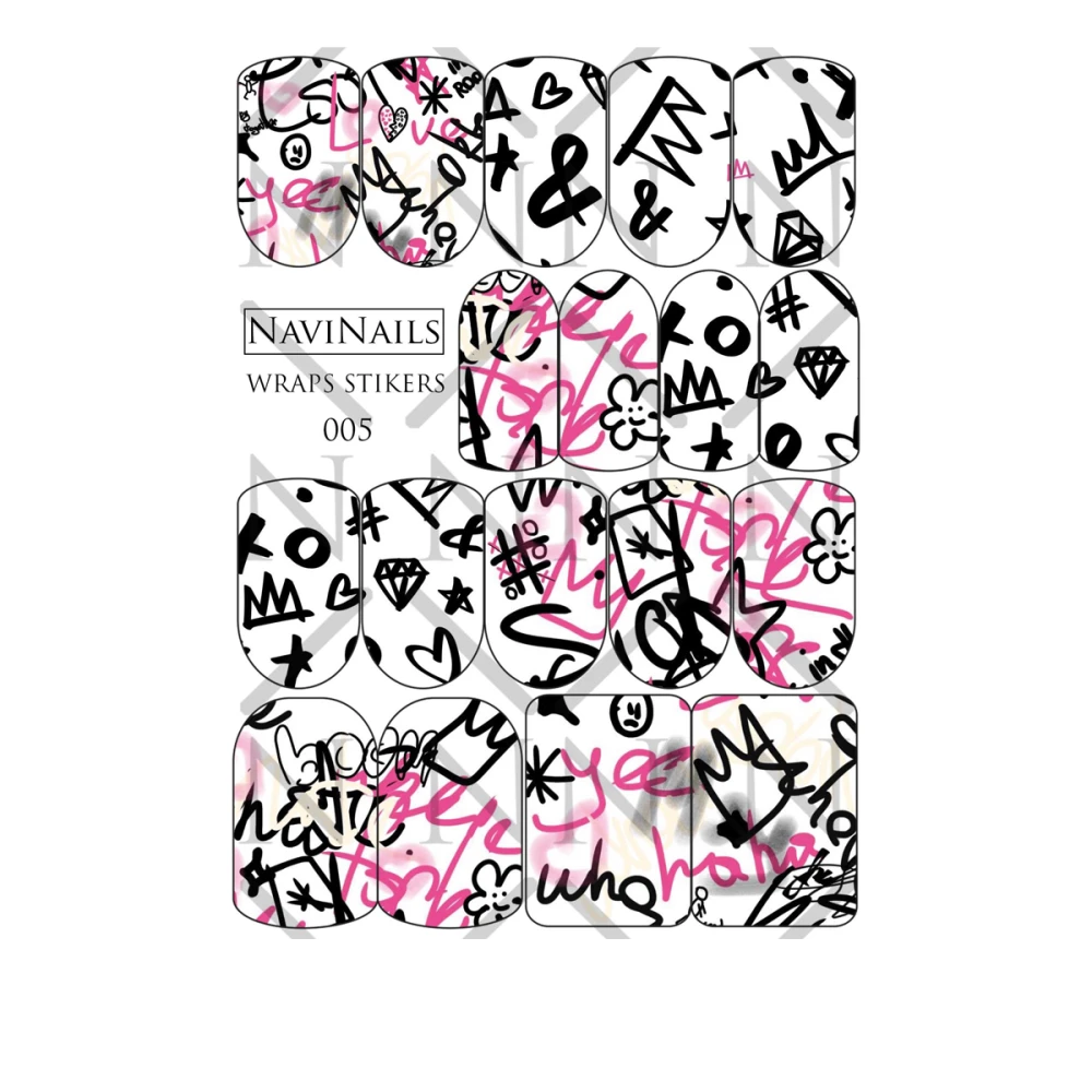 Слайдер-плівка DreamNails Wraps Stikers (WS-005)