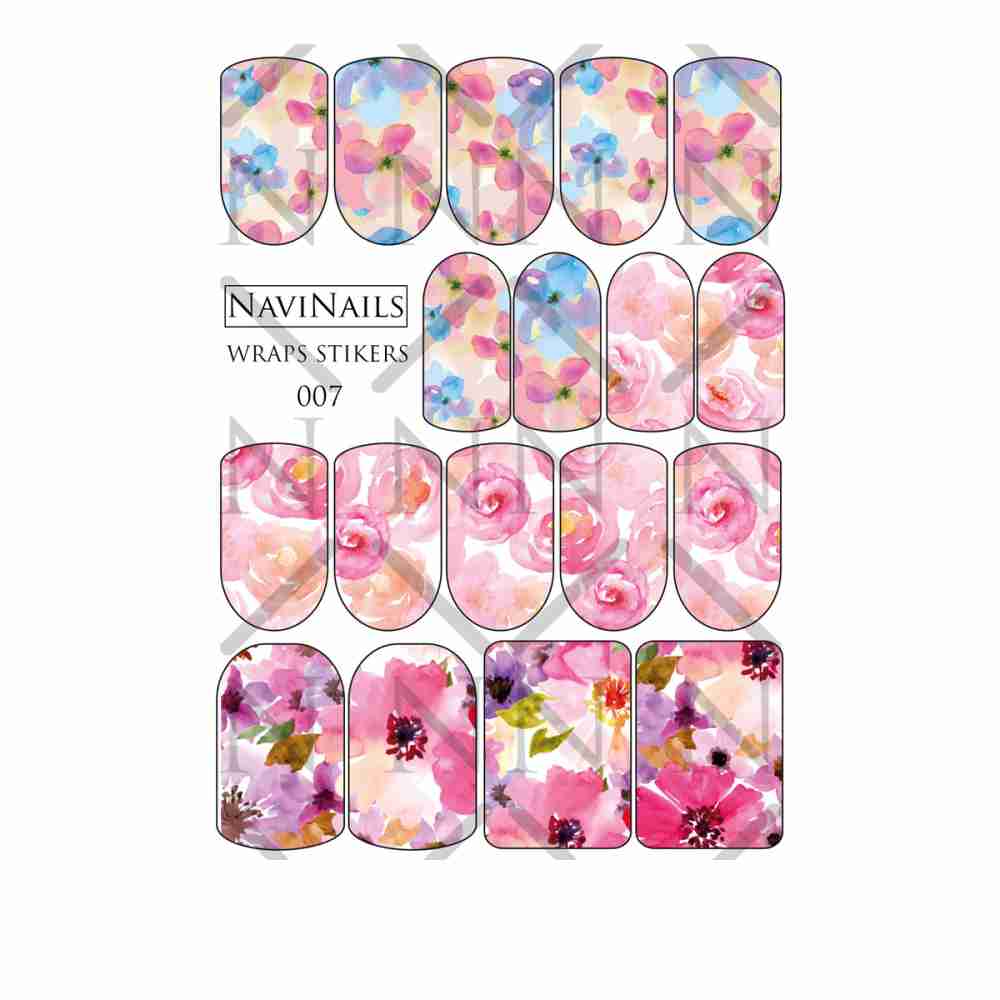 Слайдер-плівка DreamNails Wraps Stikers (WS-007)