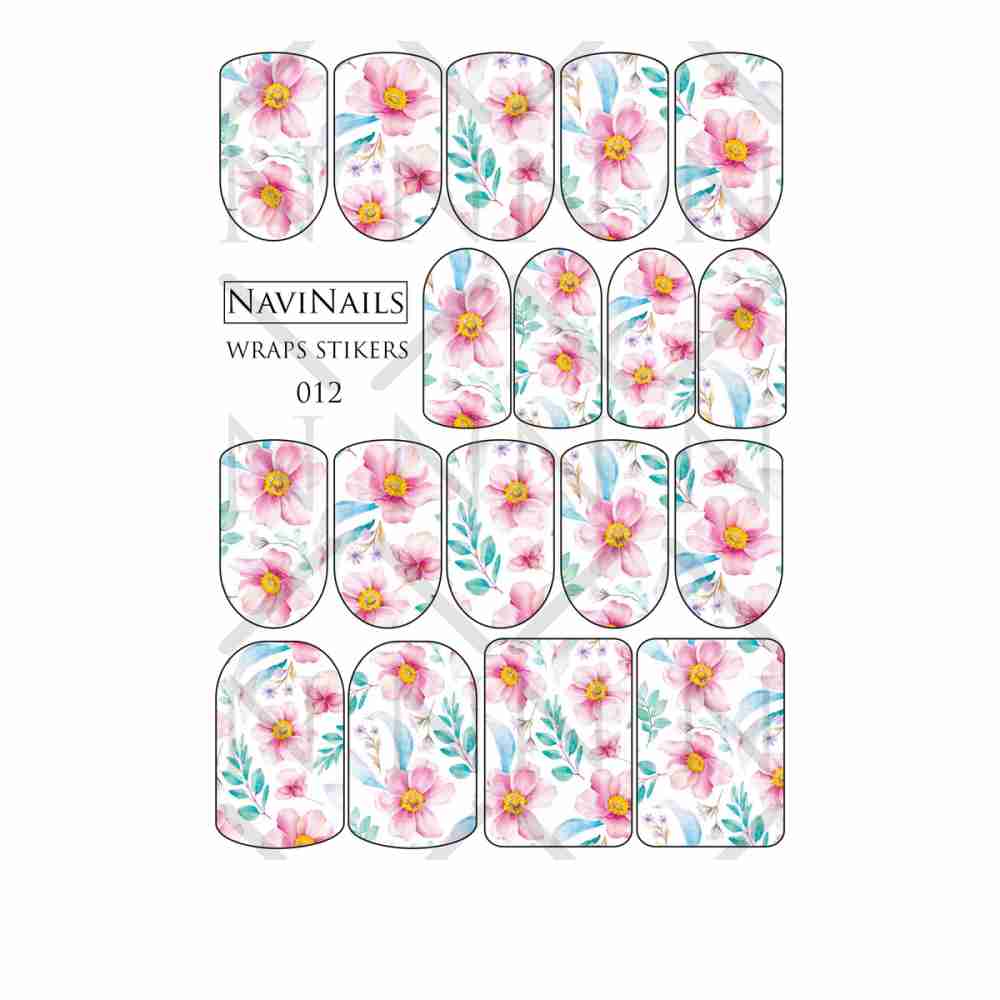 Слайдер-плівка DreamNails Wraps Stikers (WS-012)