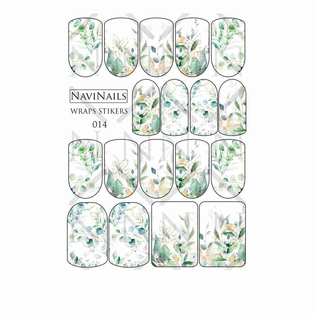 Слайдер-плівка DreamNails Wraps Stikers (WS-014)