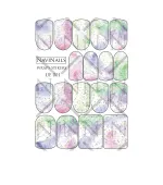 Слайдер-пленкаDreamNails Wraps Stikers с фольгой (WS-UF-001 серебро)