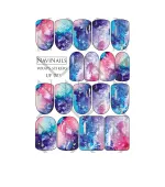Слайдер-пленкаDreamNails Wraps Stikers с фольгой (WS-UF-003 серебро)