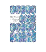 Слайдер-пленка DreamNails Wraps Stikers с фольгой (WS-UF-005 серебро)