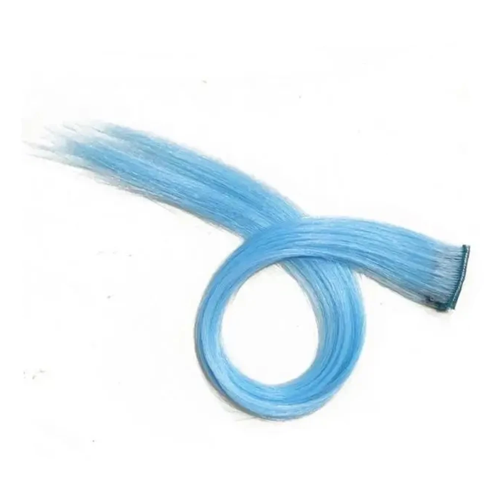 Прядь KANEKALON неоновая люминесцентная (светло синий голубой)