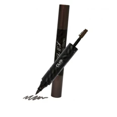 Тату-маркер и тушь для бровей 2в1 Clio (коричневый)