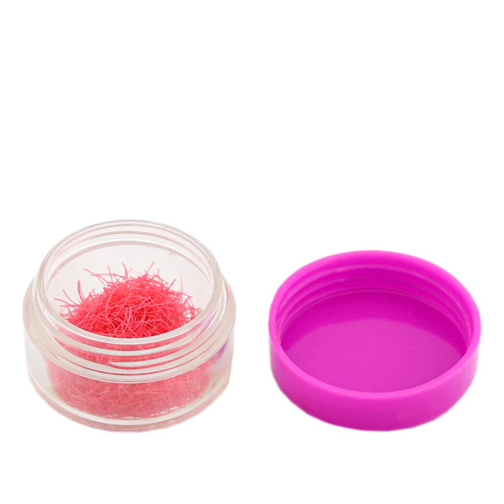 Ресницы в баночке цветные