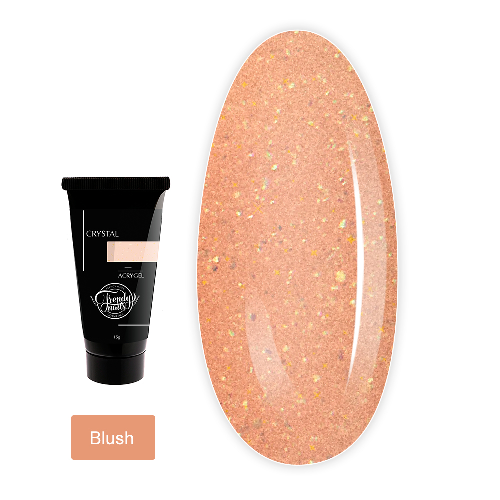 Акрігель TrendyNails 15 г (Crystal Blush)