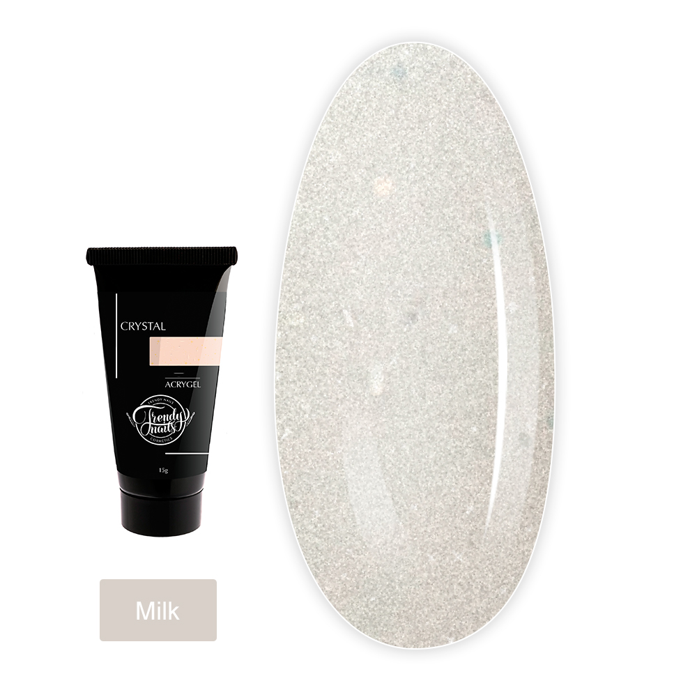Акригель TrendyNails 15 г (Crystal Milk)