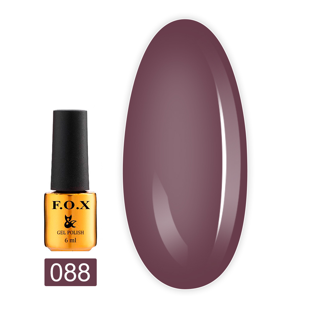 Гель лак FOX Gold Pigment 6 мл (088)