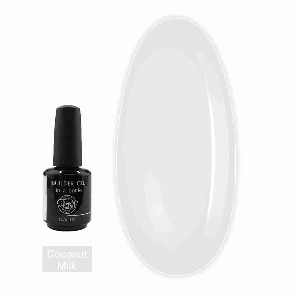 Гель TrendyNails Builder Gel in a bottle 15 мл (Coconut Milk)