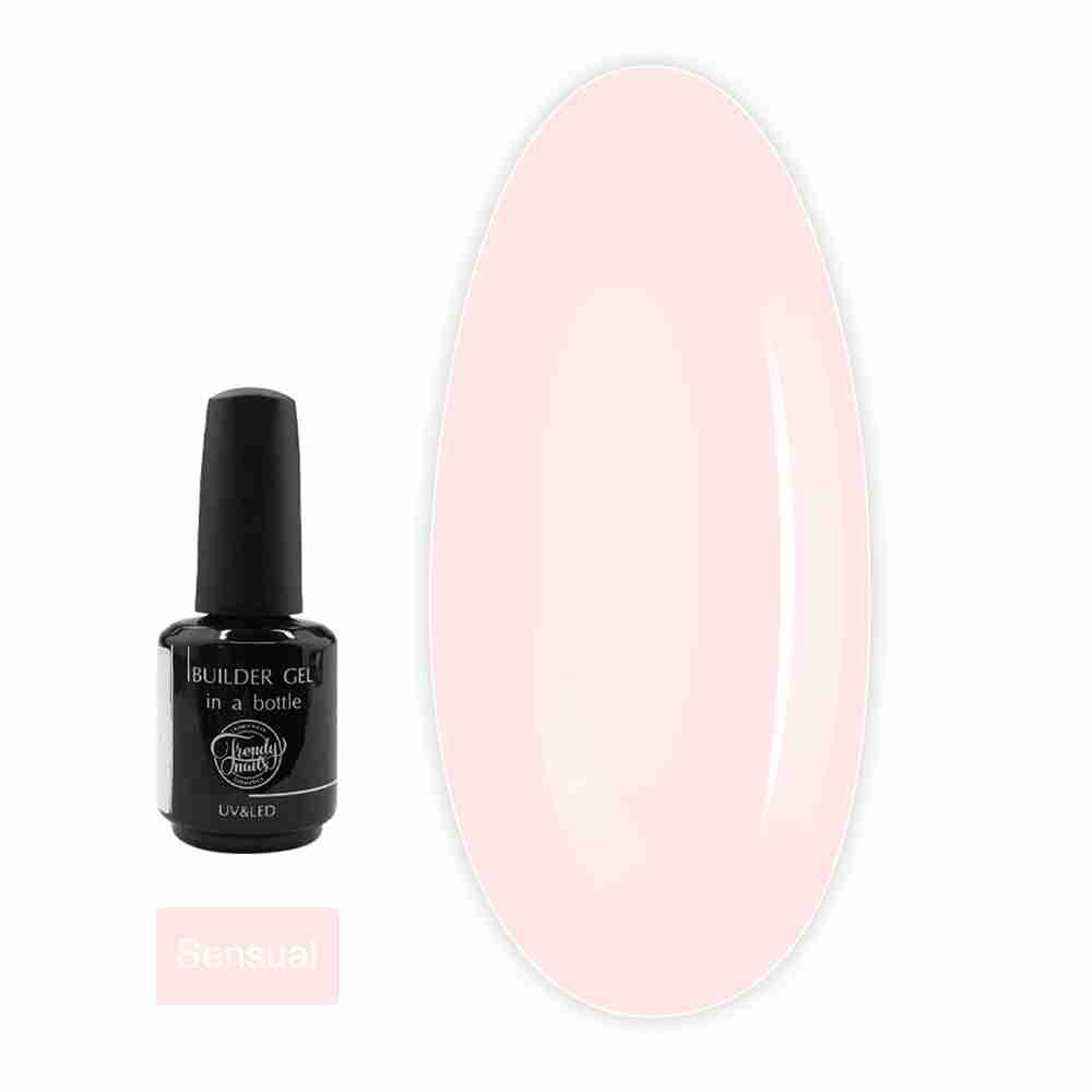 Гель TrendyNails Builder Gel in a bottle 15 мл (Sensual)