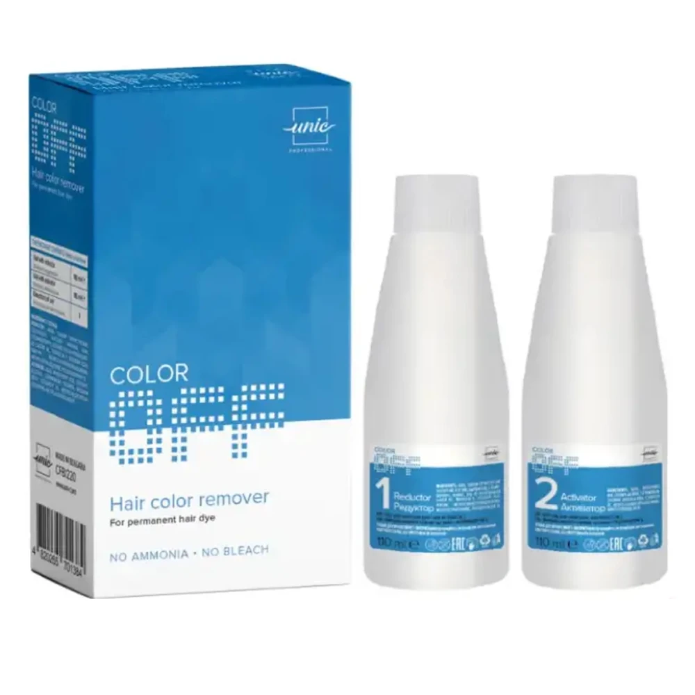 Деколорант для удаления цвета стойкой краски для волос COLOR OFF 2х110 мл