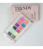 Набор  TrendyNails Neon Watercolour 12 ед.