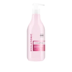 Шампунь восстанавливающий для ломких и поврежденных волос Unic KERATIN HYALURONIC 500 мл