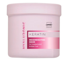 Маска відновлююча для ламкого та пошкодженого волосся Unic KERATIN HYALURONIC 500 мл