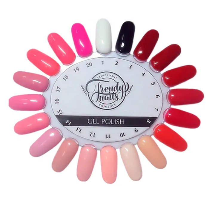 Гель лак TrendyNails Классическая палитра 8 мл (004)