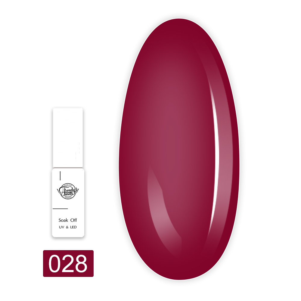 Гель лак TrendyNails Классическая палитра 8 мл (028)